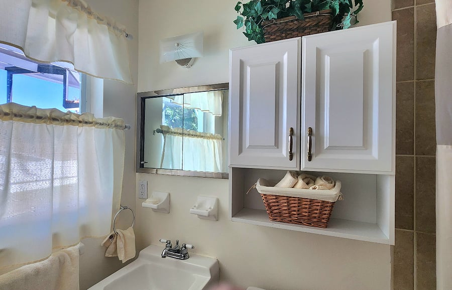 master bedroom's en-suite bathroom 