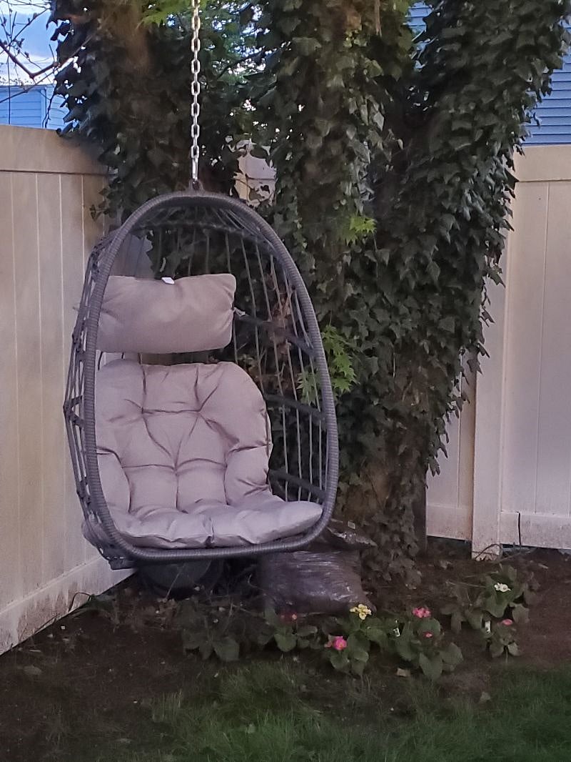 Backyard relaxation....