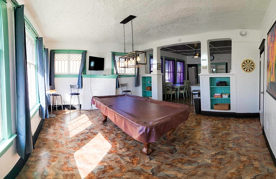 Regulation pool table for house use