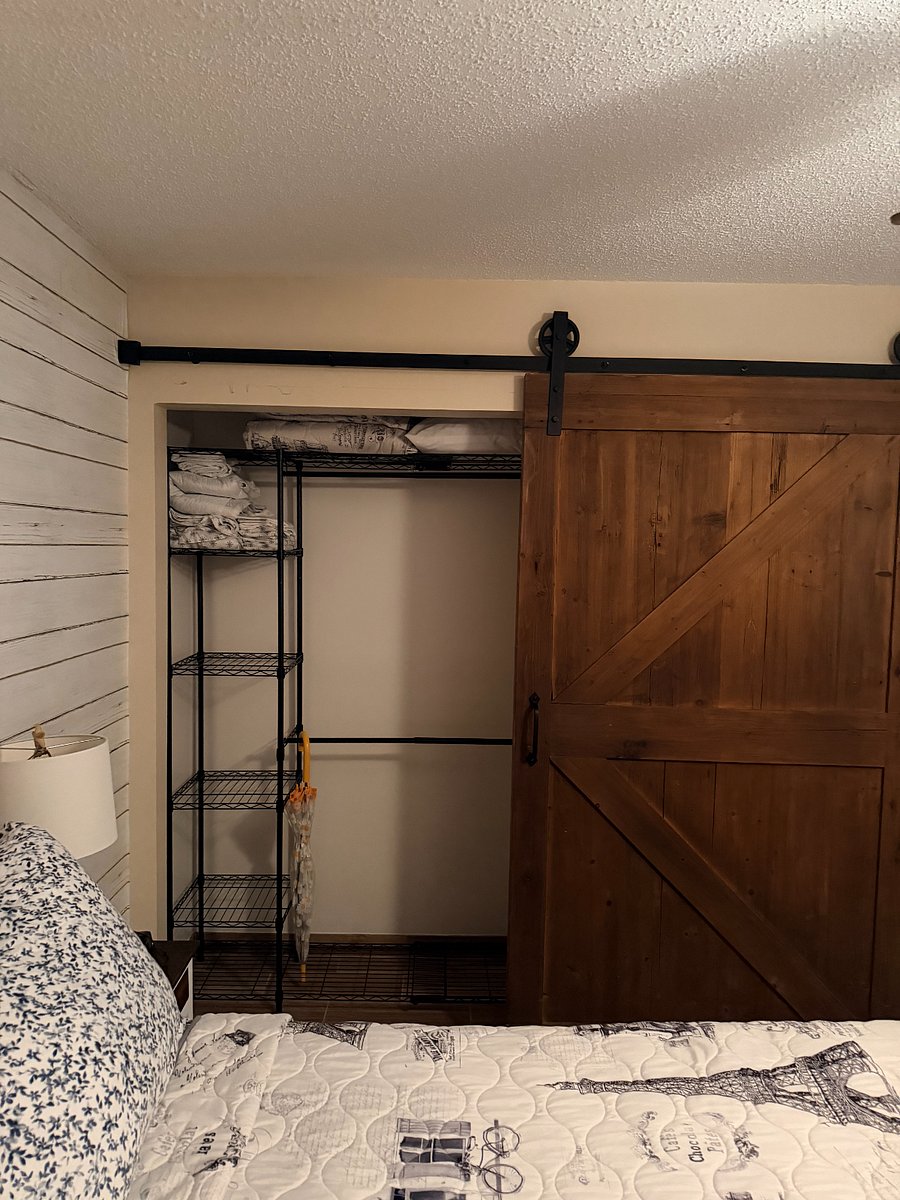 Ample closet space