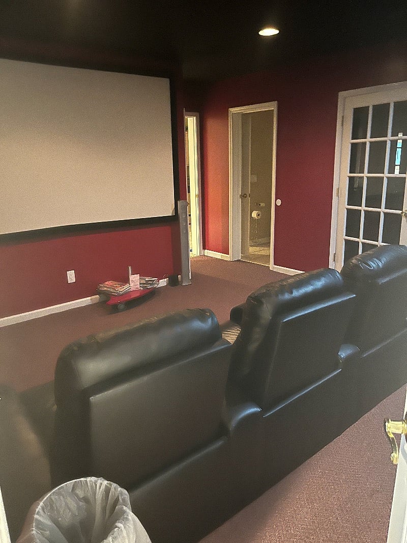 Theater room