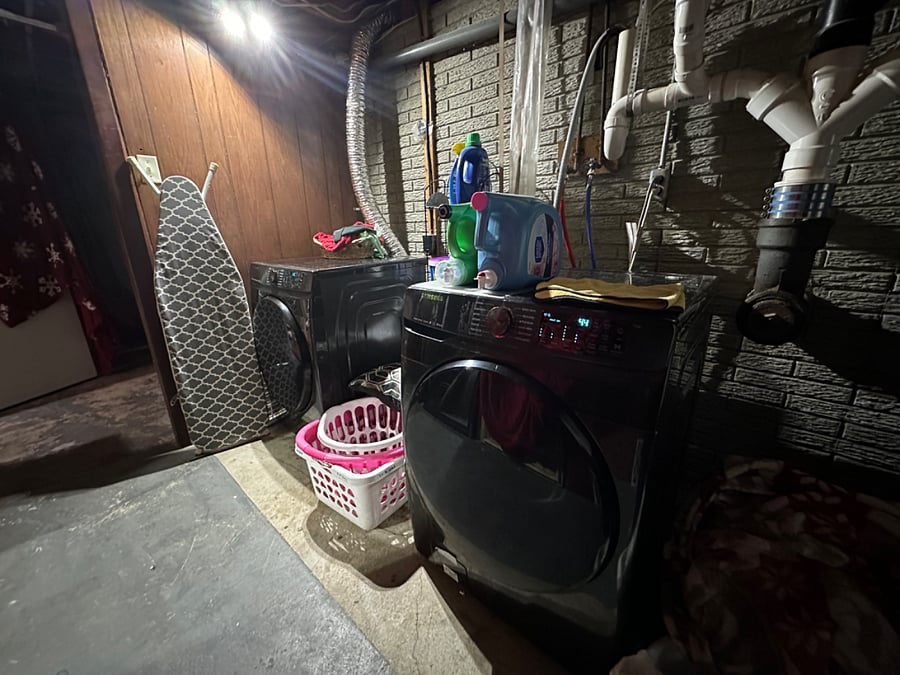 Laundry room on site.