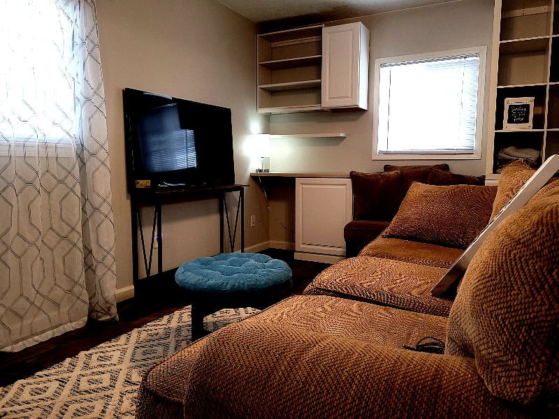 Living room 2 by laundry area!