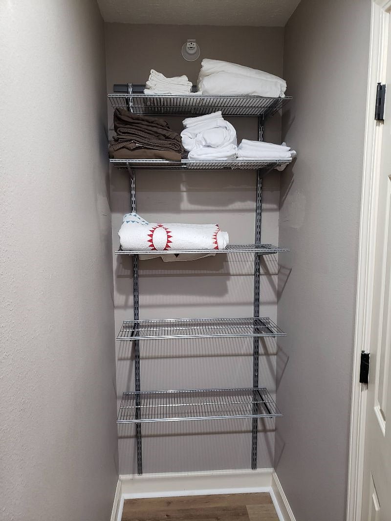 Primary closet
