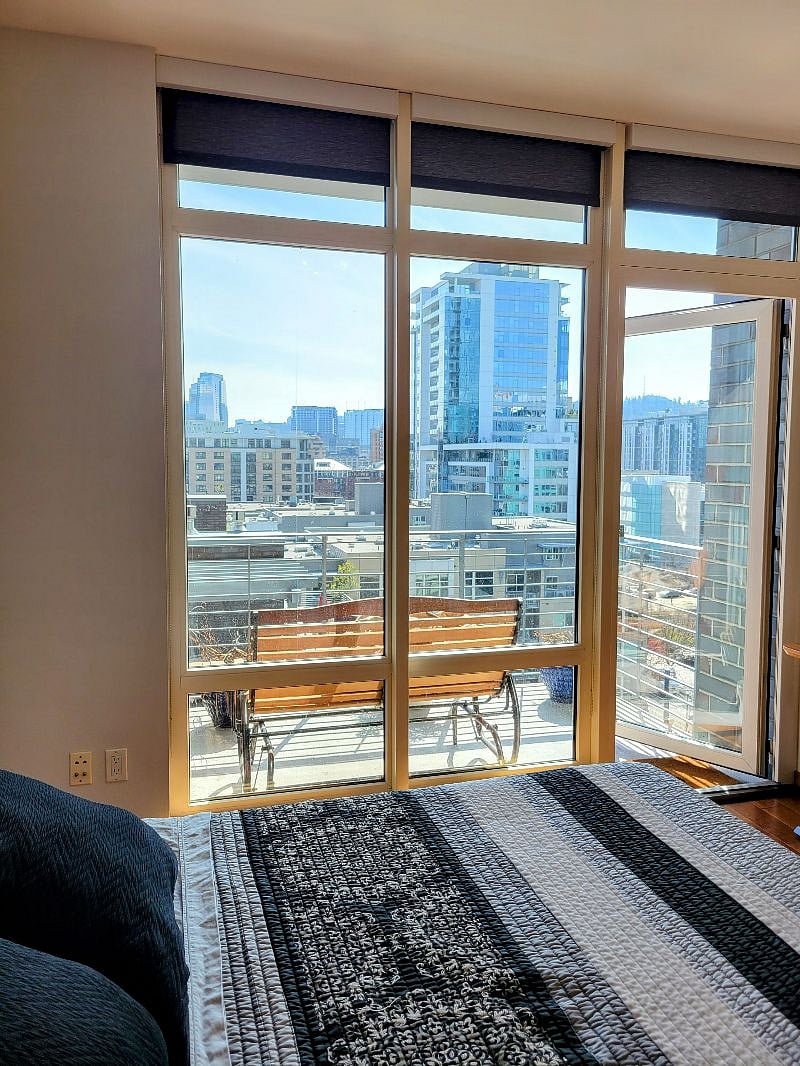 Rise with the sun, or pull down the light blocking shades to sleep in later after spending the night exploring the Pearl District.