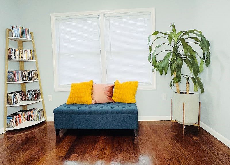 Grab a movie from our blockbuster collection or enjoy a book with a view in the reading nook