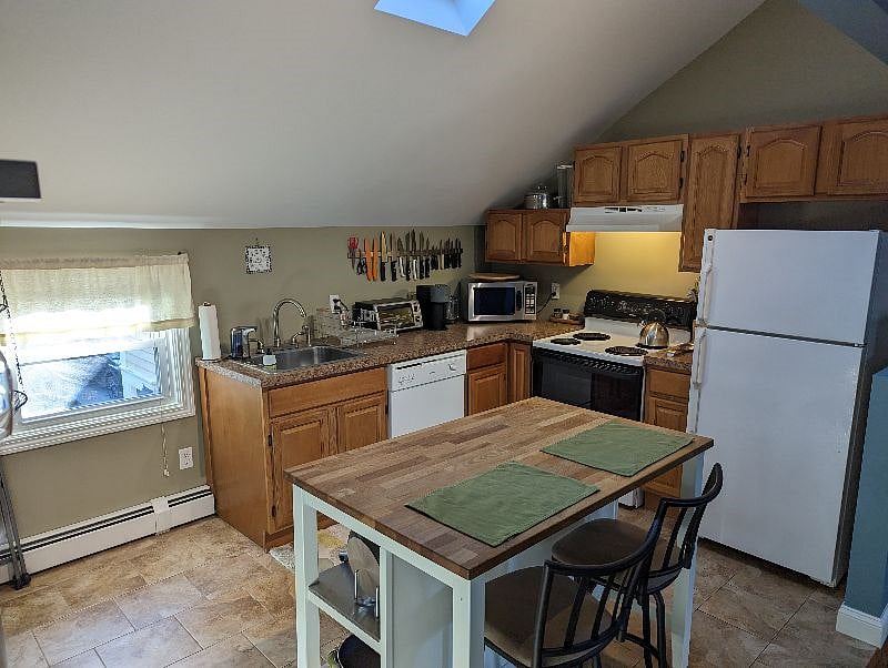 Fully stocked kitchen with everything you need to made great meals.