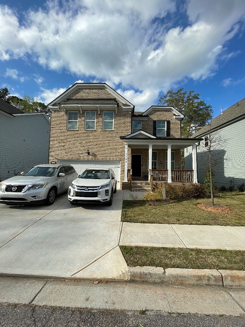 Outside of the home. The apartment is in the basement with a private entrance in the back.