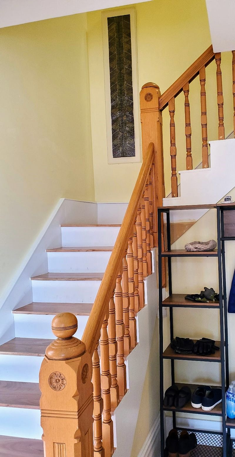 Stairs to the apartment