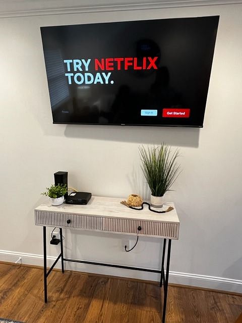 Three Smart TVs with Roku
