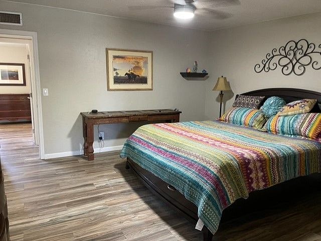 Master Bedroom with sleep number bed