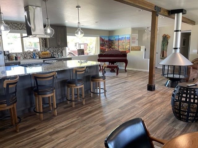 Kitchen... player piano, not tuned :-)