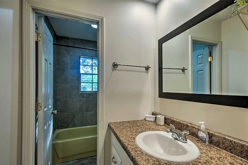Hall bath