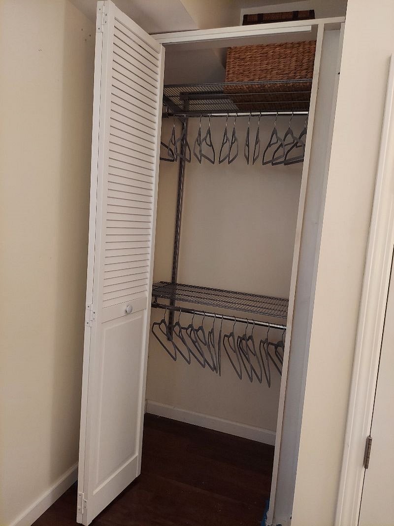 The Bedroom Closet.