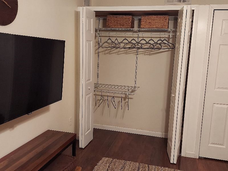 The Extra Closet (Left) located in the Living Room.