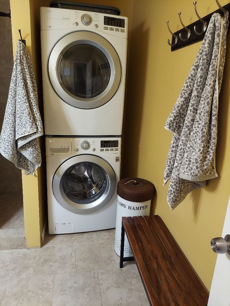 The Laundry Area.