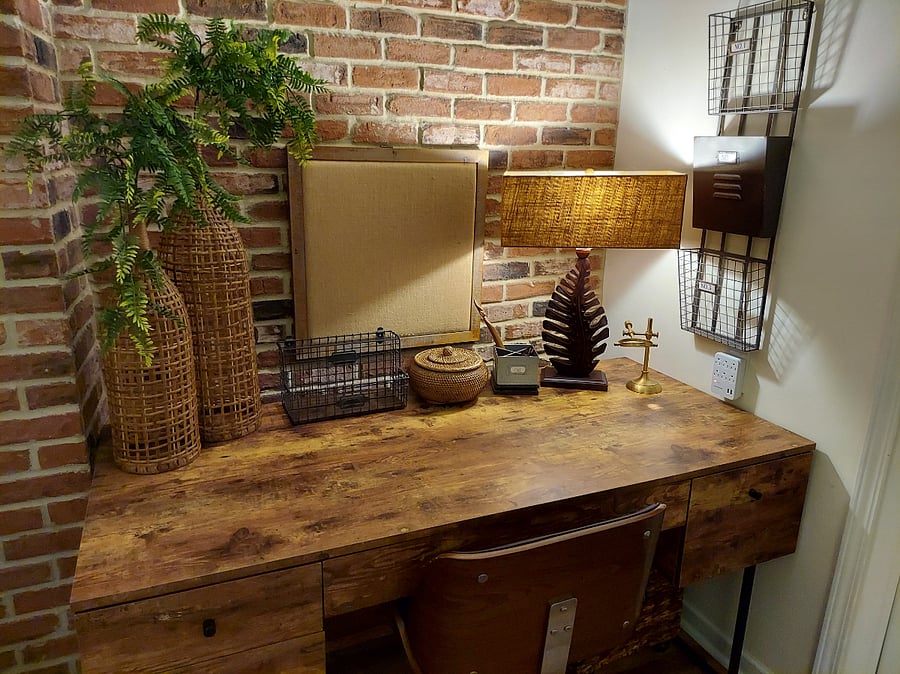 The Office Area.