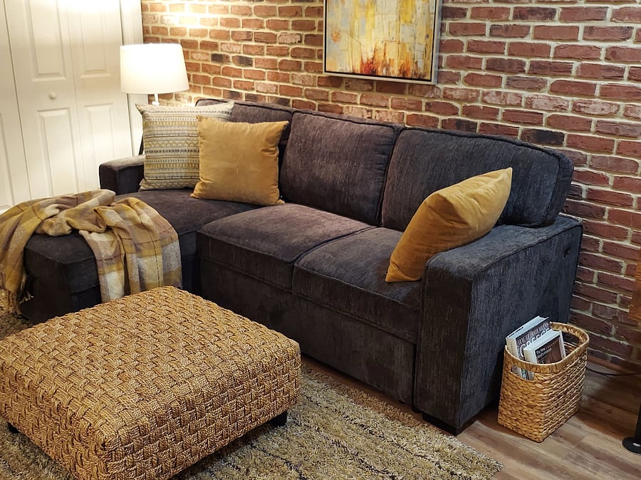 The Living Room Seating Area.