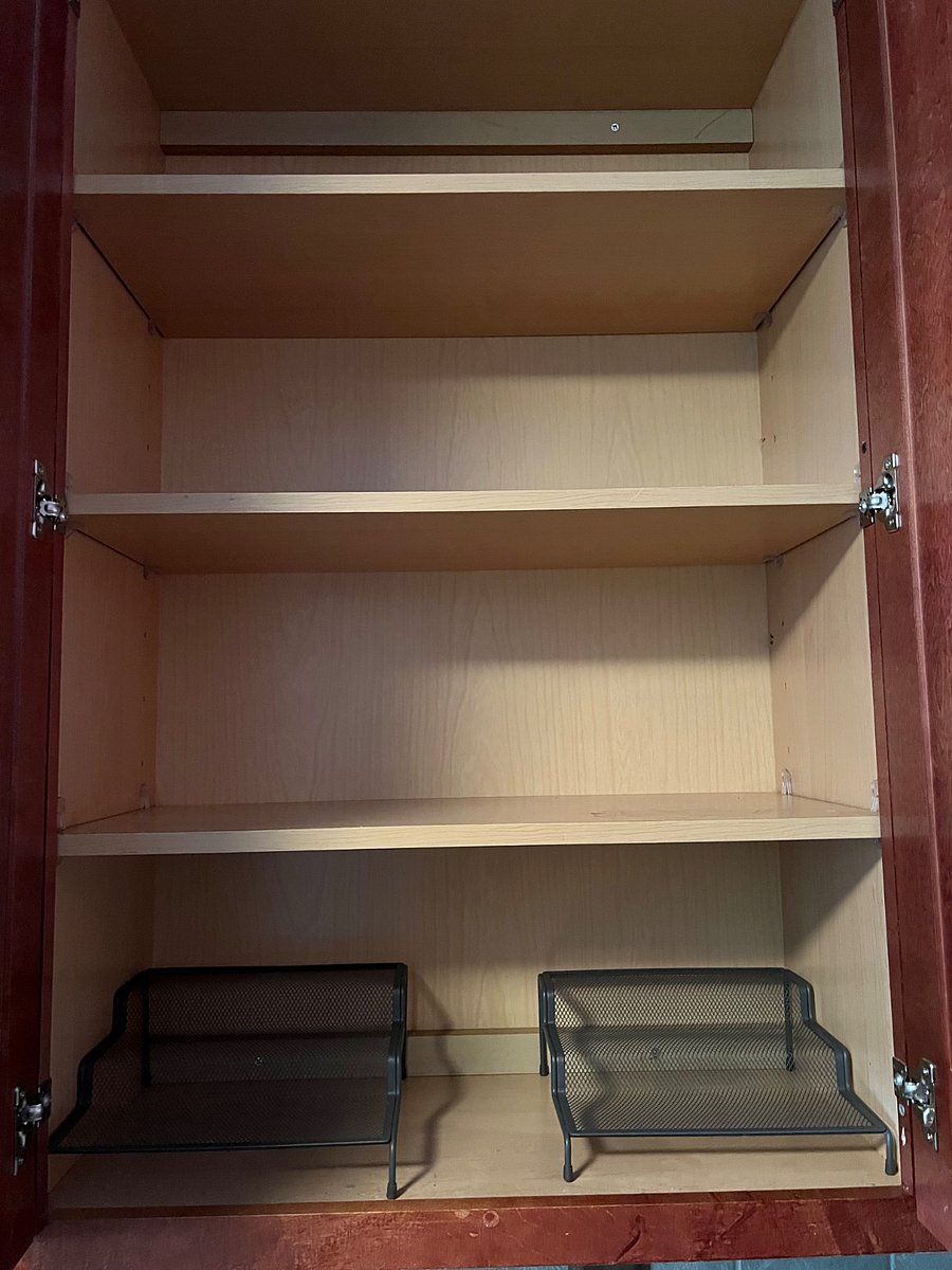 Kitchen - Lots of cabinet space.
