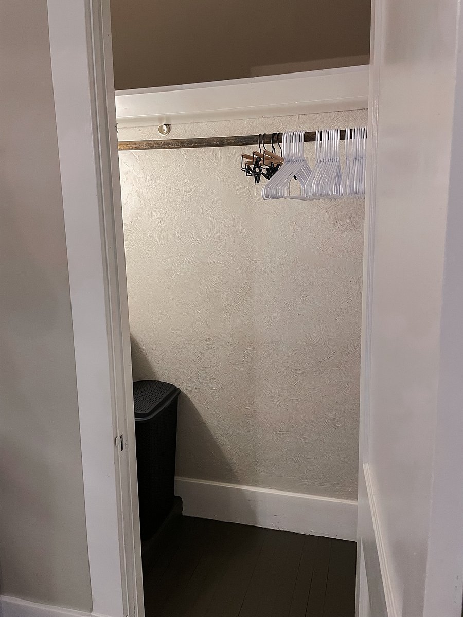 Huge closets!