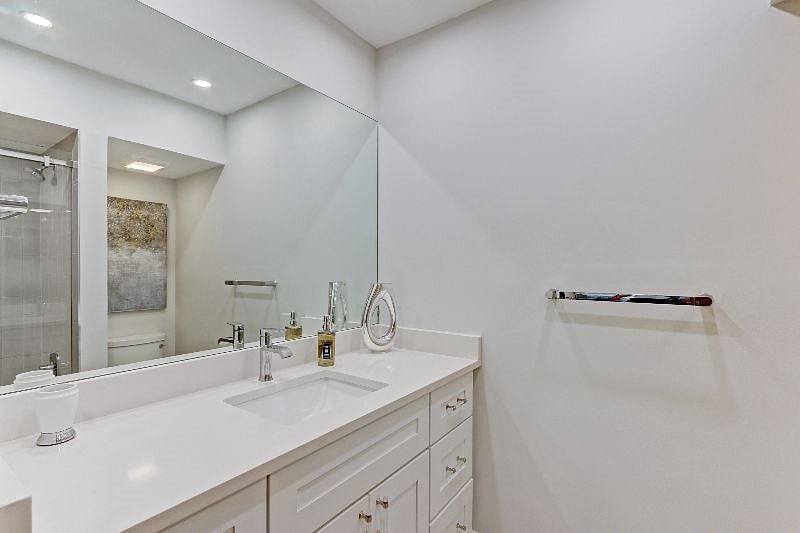Guest Bath with Double Vanity