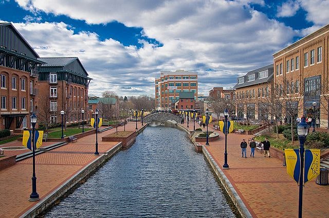 Check the calender in the frederick website. They have events along Carrol Creek all throughout the year. https://www.visitfrederick.org/things-to-do/?gclid=Cj0KCQjwt_qgBhDFARIsABcDjOe5-OfH2CbIDdRVyyaCzpEumN9J9tNiKu55ryM-YVCNcmwHPEzHoyMaAsS0EALw_wcB