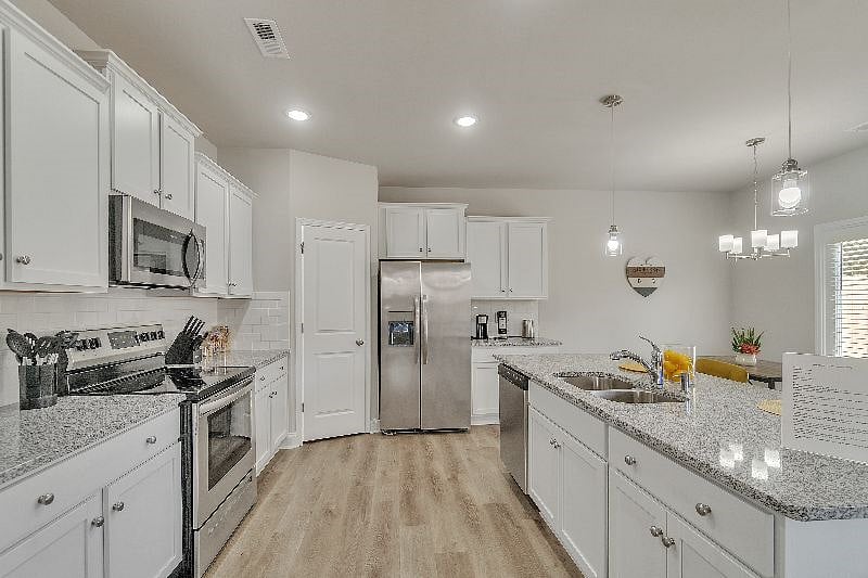Fully stocked kitchen