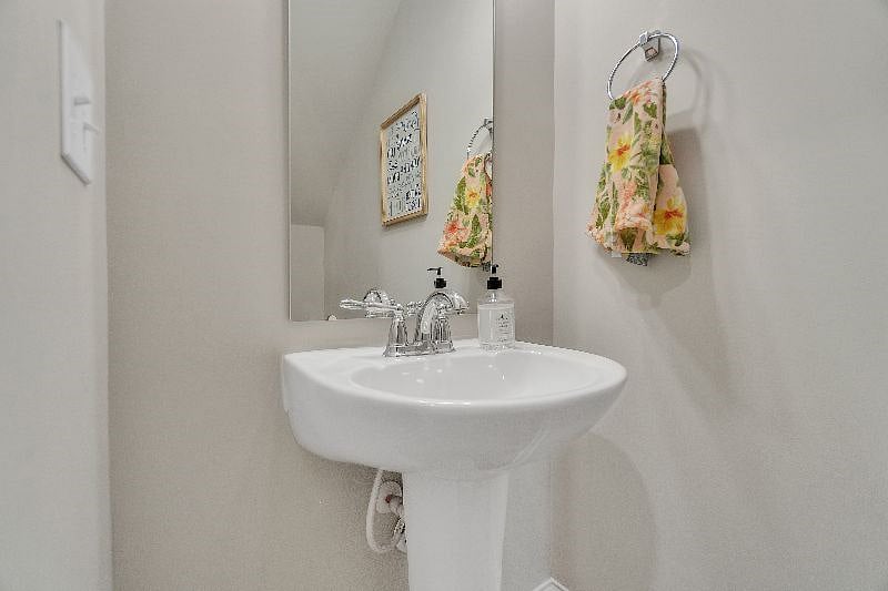 Half bath downstairs