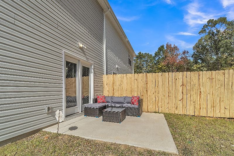 Outside patio/sitting area