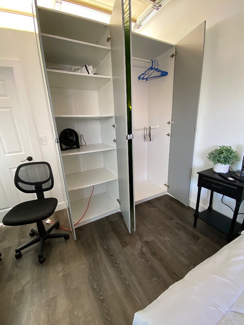 Ikea closet organizer