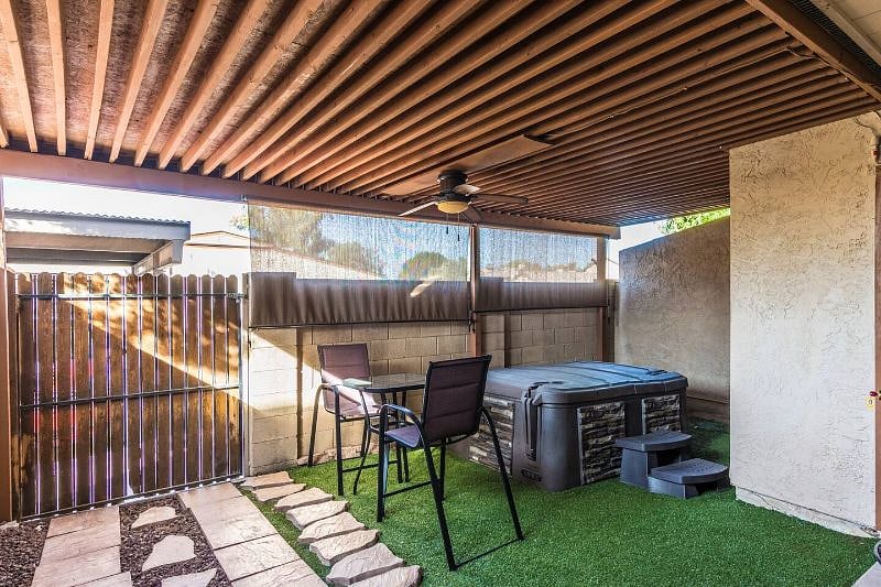 Patio with Spa