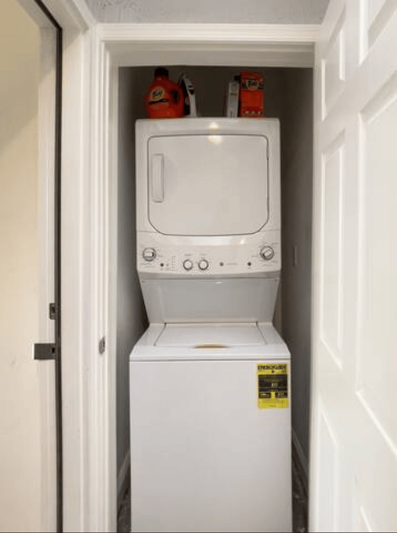 On site laundry machine!