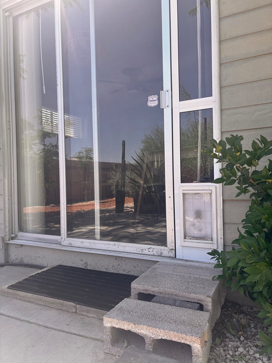 Doggy door, perfect for your fur baby!