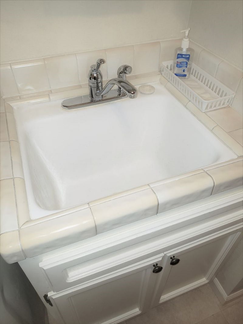 In-Laundry Room Wash Basin