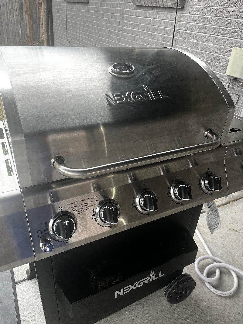 Grill for access whenever needed!