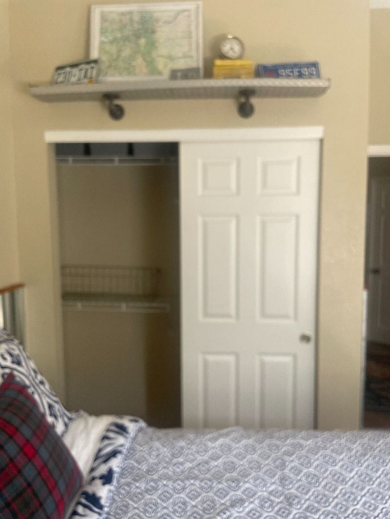 Plenty of closet storage as well as massive under bed storage drawers.