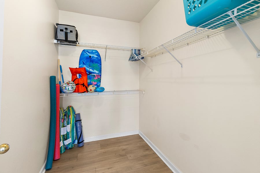 Primary bedroom closet