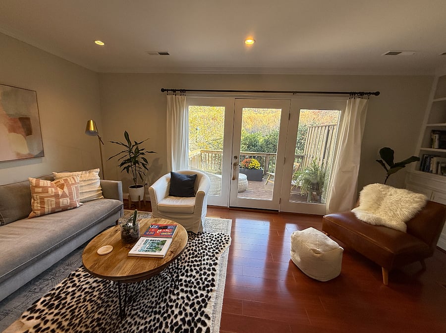 main level living area