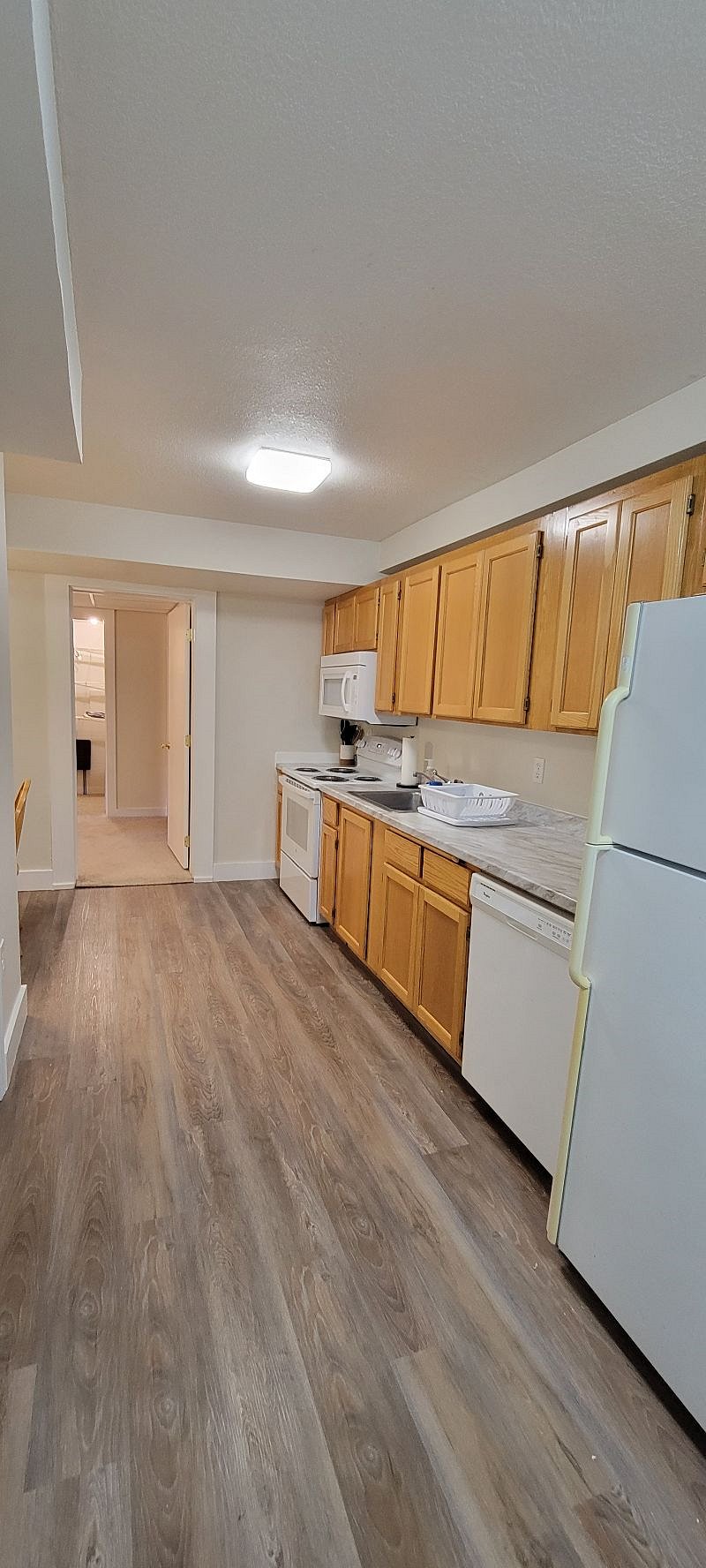 Kitchen from entrance view