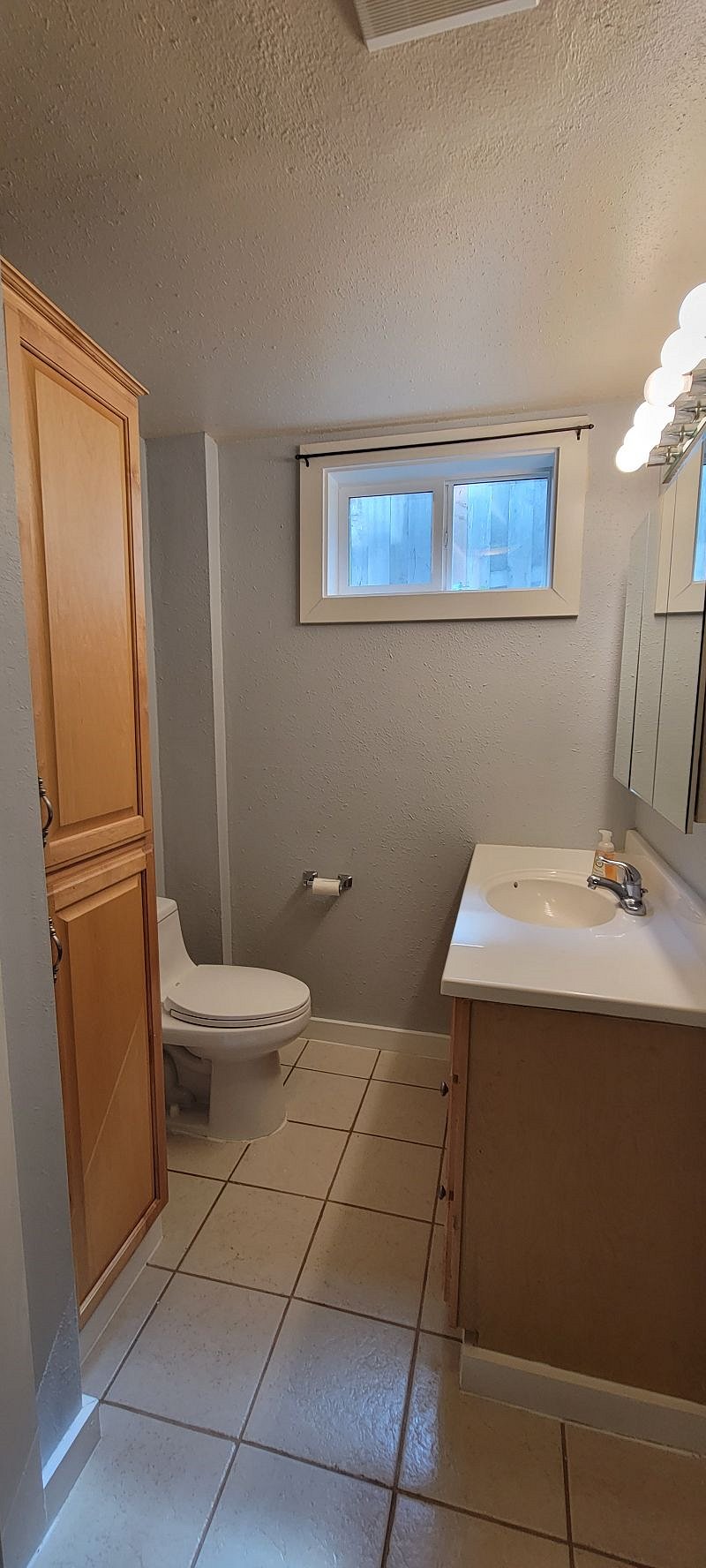 Bathroom viewed from door.