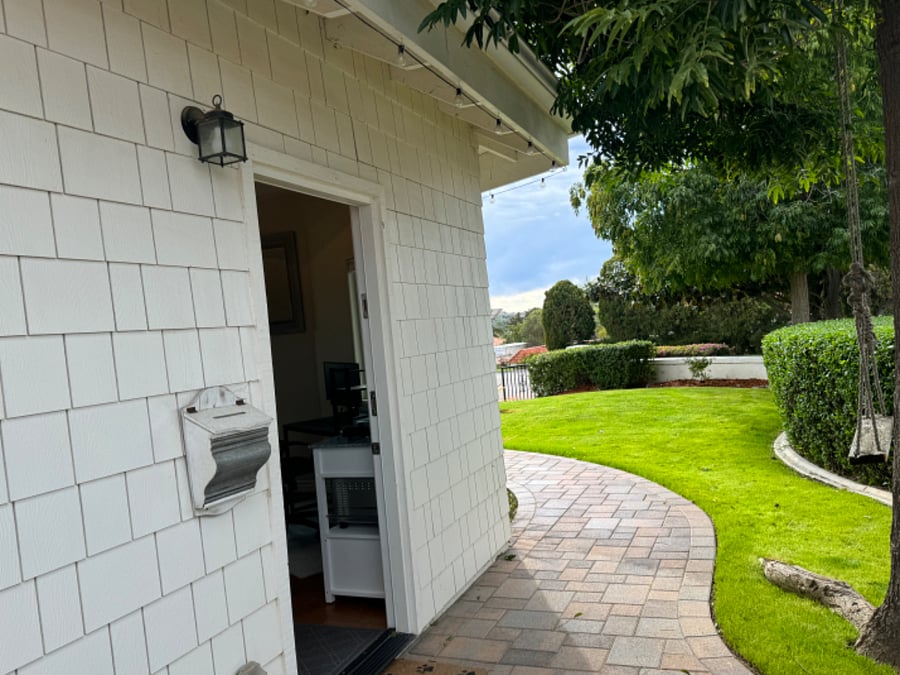 Private entrance