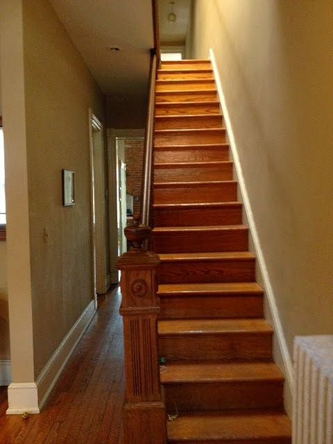 Stairs to second floor