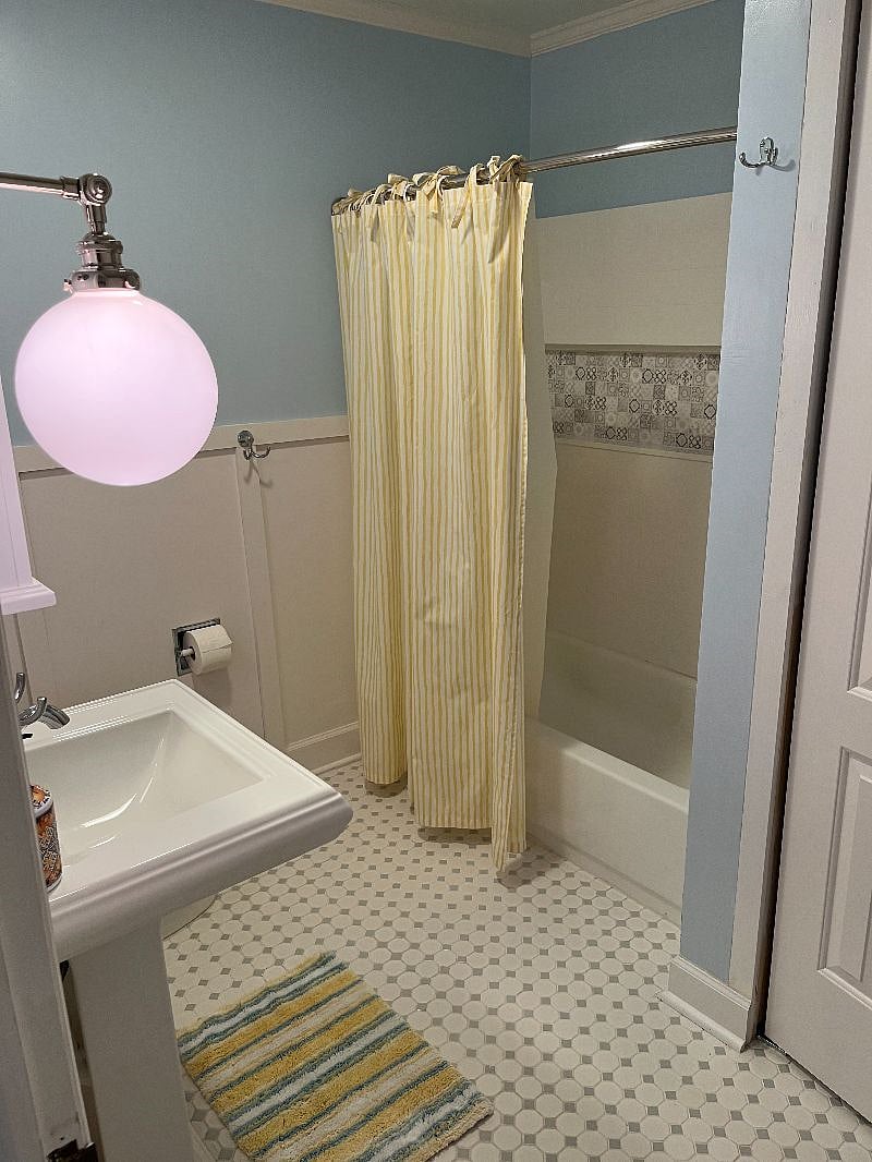 Master bathroom