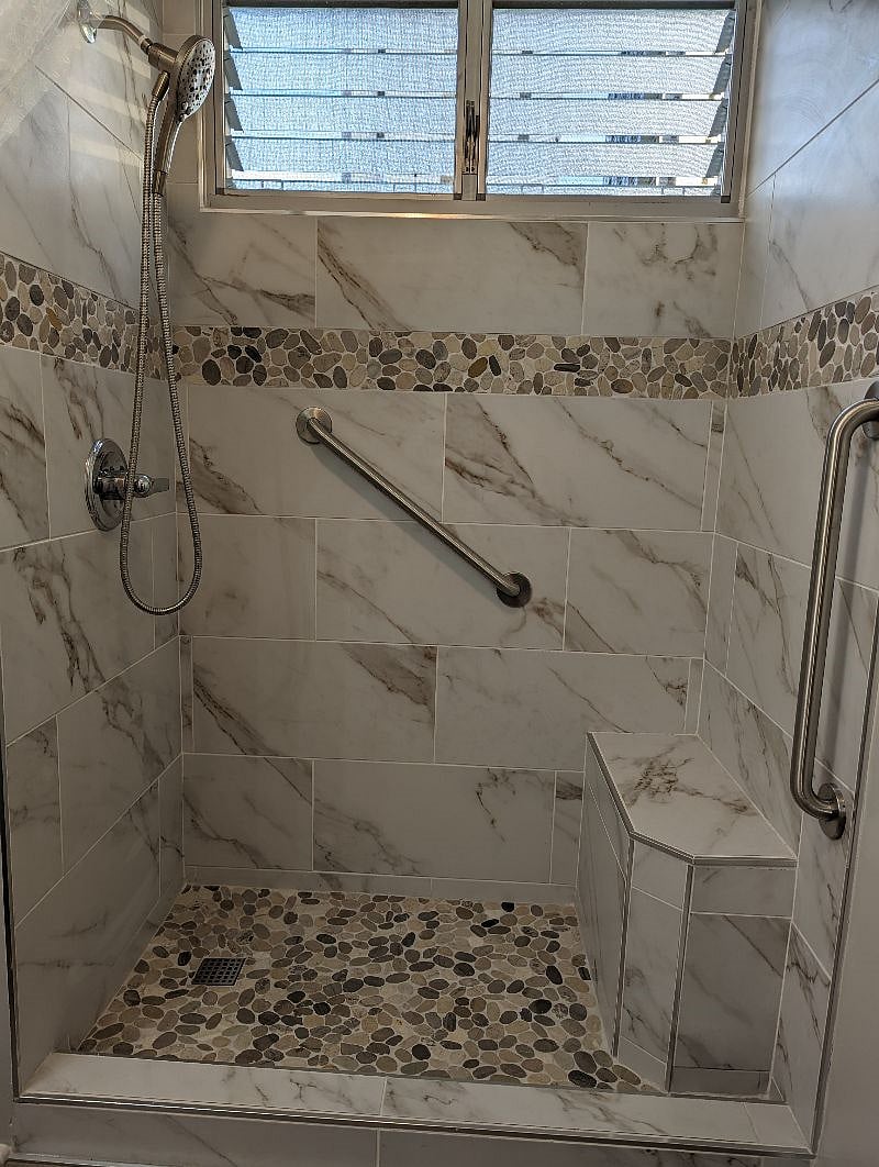 Relaxing bathroom after long day of work or hiking ;)