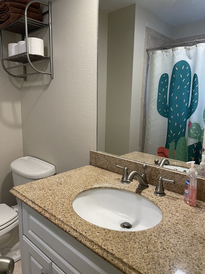 Second bathroom