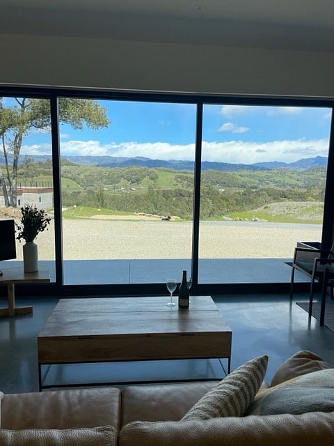 View from the living area