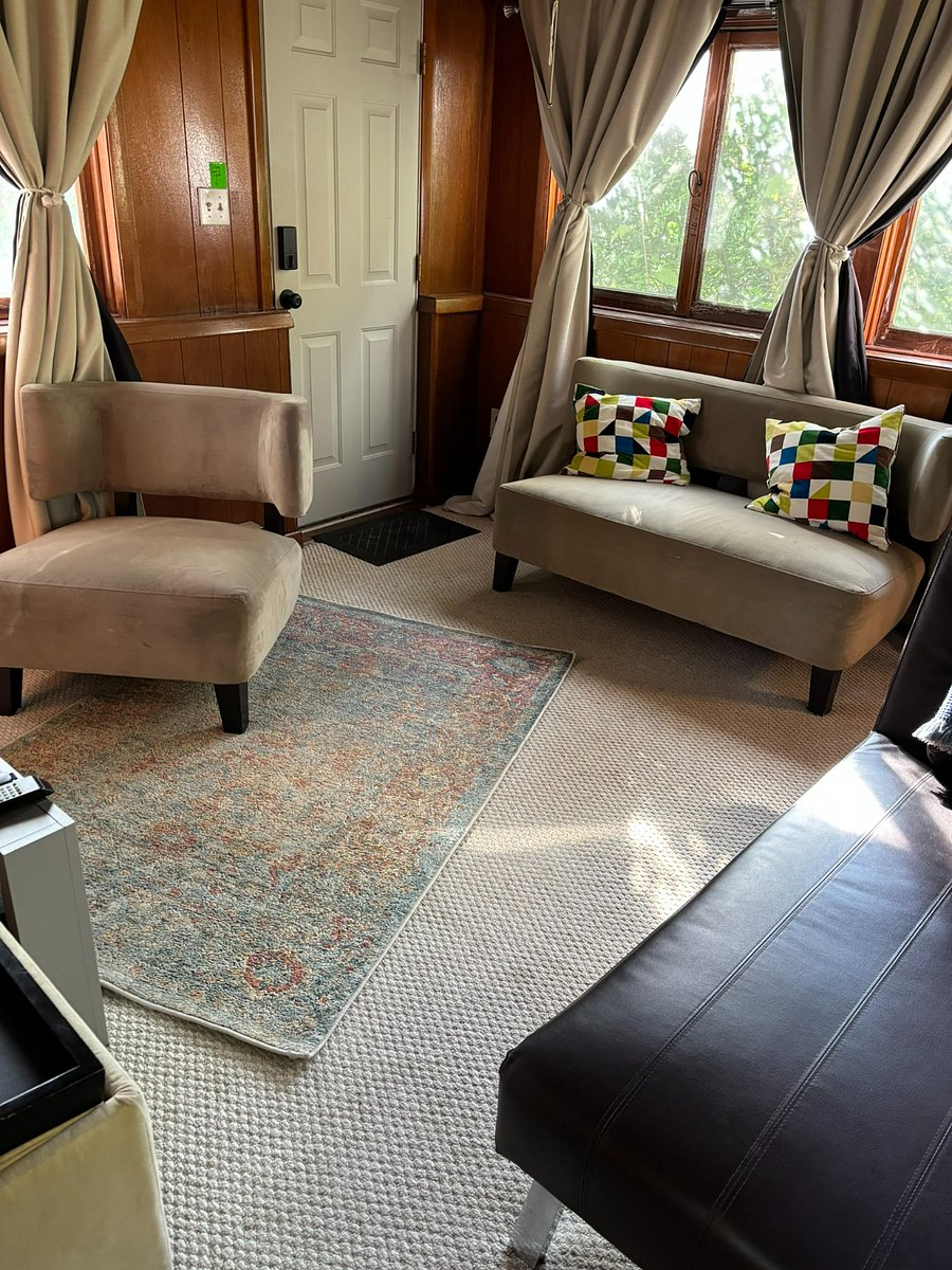 Living room sofa, chair
