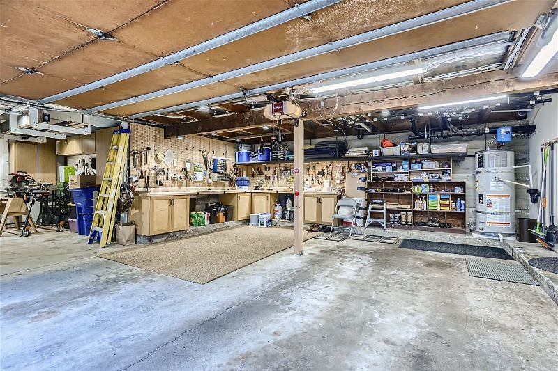 Assigned parking in right hand stall. Garage entrance to apartment located to the right