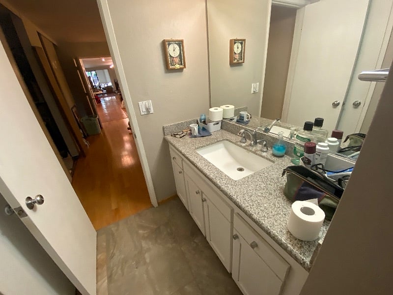Master bathroom