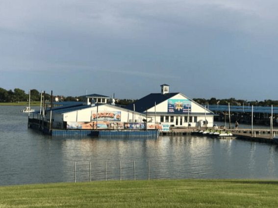 Hidden Cove Park Marina, restaurant and water sports